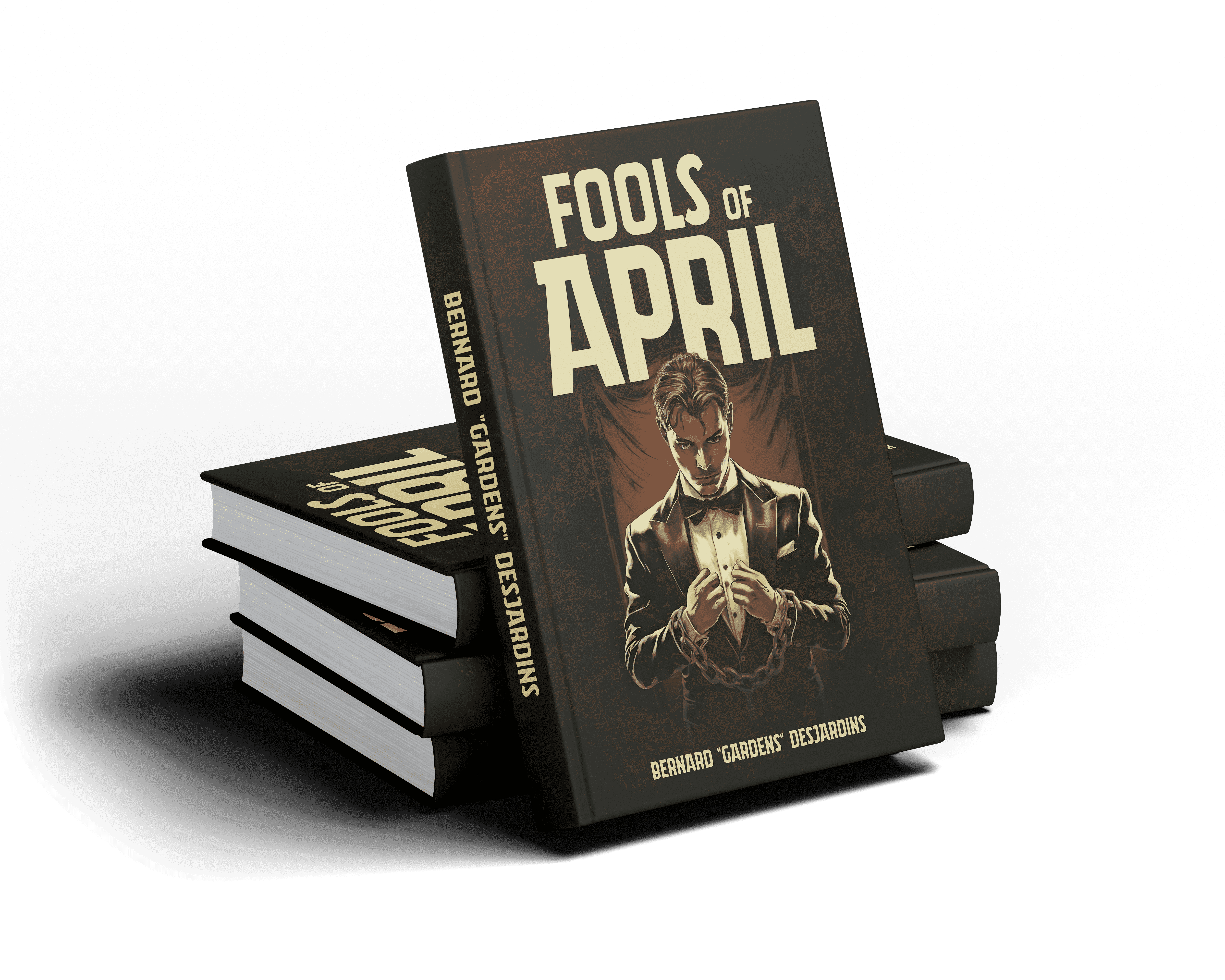 Fools of April by Jason Kern: A whimsical artwork depicting playful and mischievous characters celebrating April Fools Day.